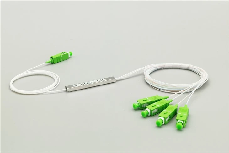 1 × 4 SC APC Plc Fiber Splitter, Modulu Mini