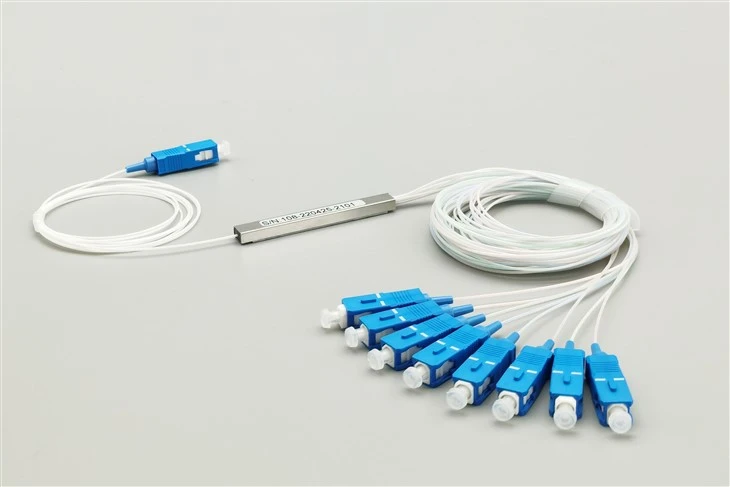 1x8 SC UPC Plc Fiber Optic Splitter