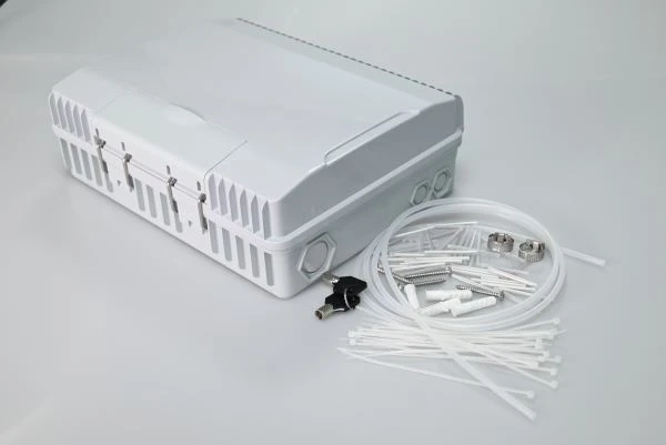 Kaxxa tat-Terminal ABS 24 Core Bil Splice Tray Wall Mount Jew Pole Mount