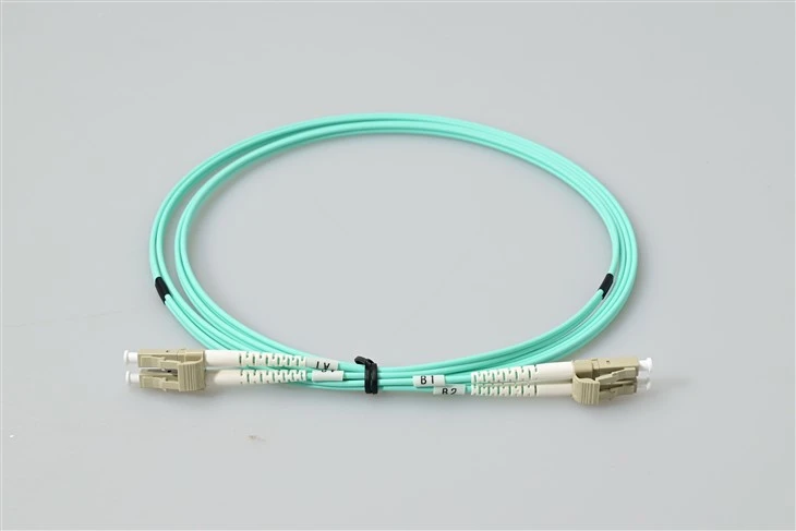LC għal LC OM3 50/125 Multimode Duplex Fiber Patch Cable