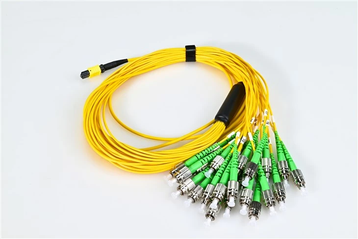 Fiber Optic Patch Cord Mtp Biex Fc Apc 3.0mm Isfar 24 Core