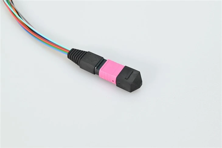 Mpo-lc 12 Core Fiber Patch Cords OM4 factory