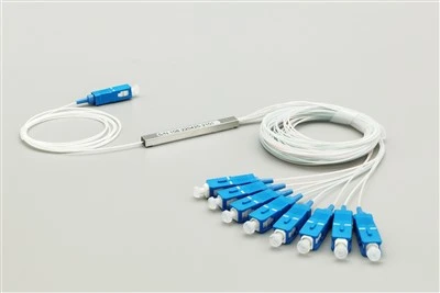 1x8 SC UPC Plc Fiber Optic Splitter
