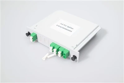 2 * 8 PLC Fiber Optic Splitter Cassette SC APC